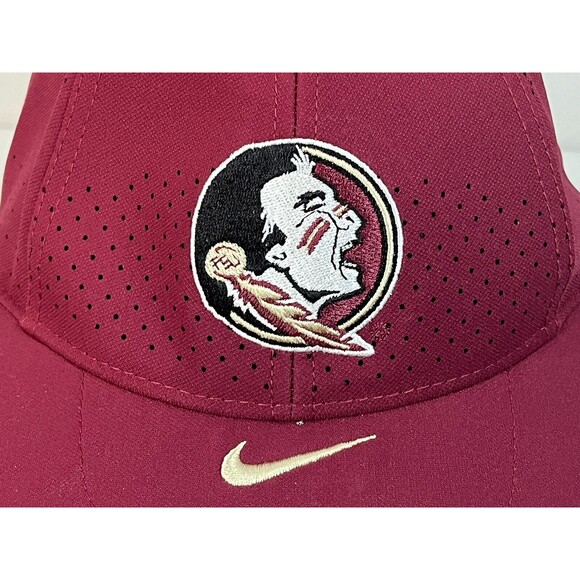 Nike Florida State Seminoles FSU Legacy91 Red Aerobill Adjustable Hat Cap Youth - Picture 6 of 10